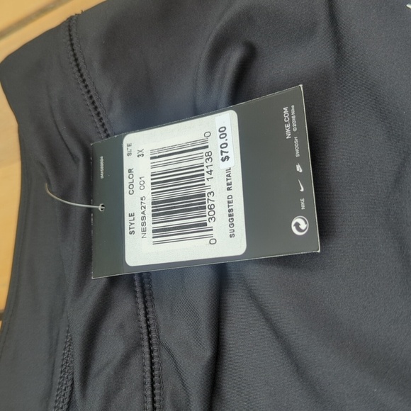 Women's Nike Essentials Black Swim Shorts - Size 3X NWT - Picture 5 of 8